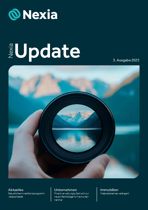 PDF zur Mandanteninfo: Nexia Update Version 3/2025
