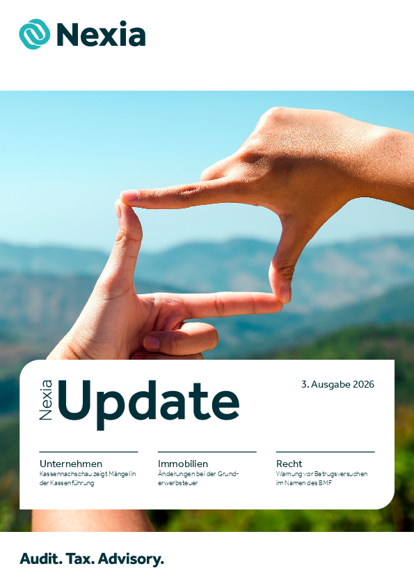 PDF zur Mandanteninfo: Nexia Update Version 3 | 2026