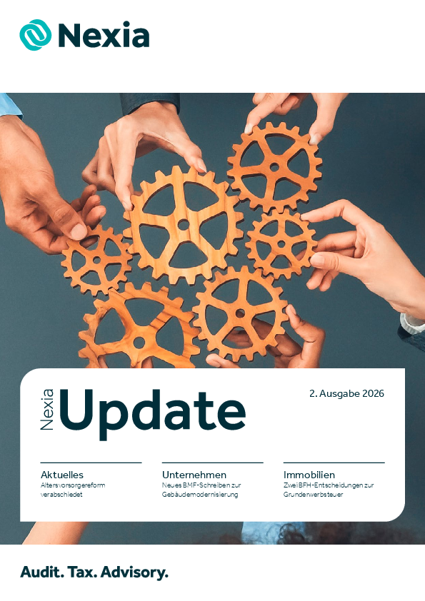 PDF zur Mandanteninfo: Nexia Update Version 2 | 2026