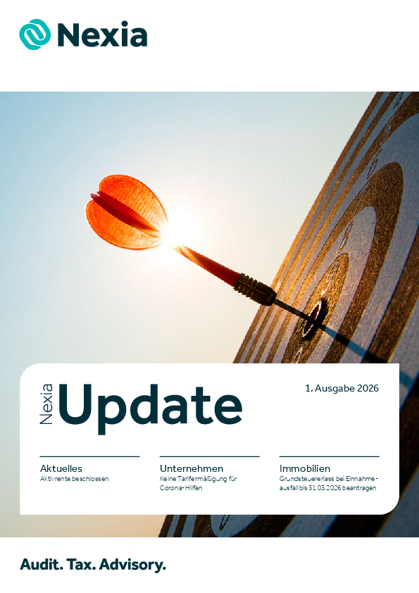 PDF zur Mandanteninfo: Nexia Update Version 1 | 2026