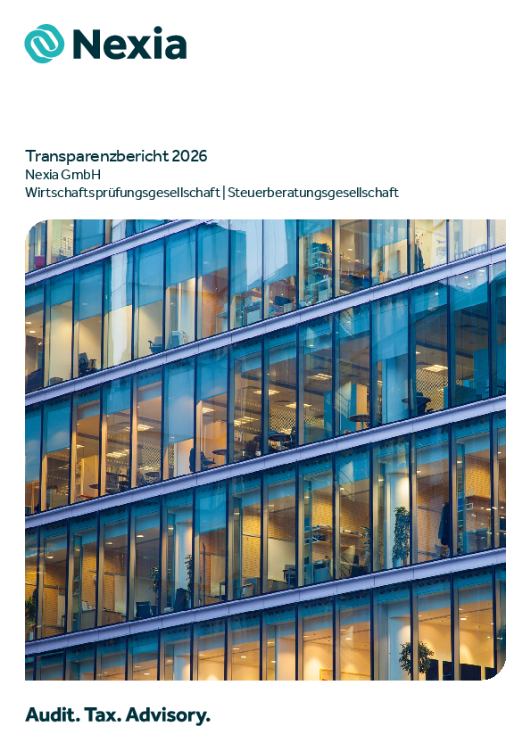 PDF zum Thema: Nexia Transparenzbericht 2026