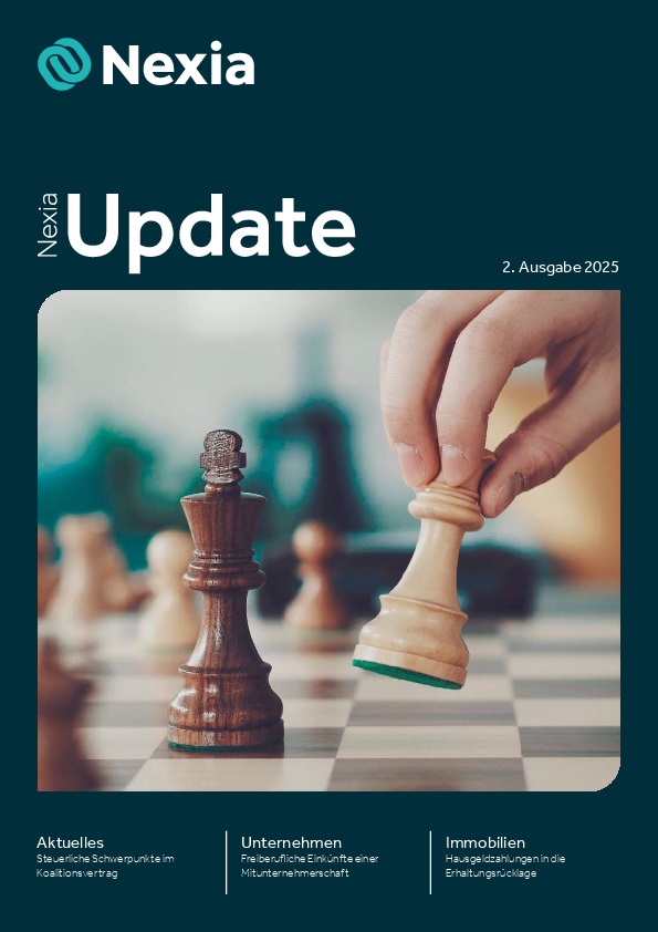 PDF zur Mandanteninfo: Nexia Update Version 2/2025