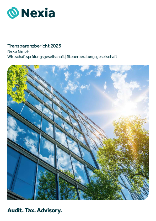 PDF zum Thema: Nexia Transparenzbericht 2025