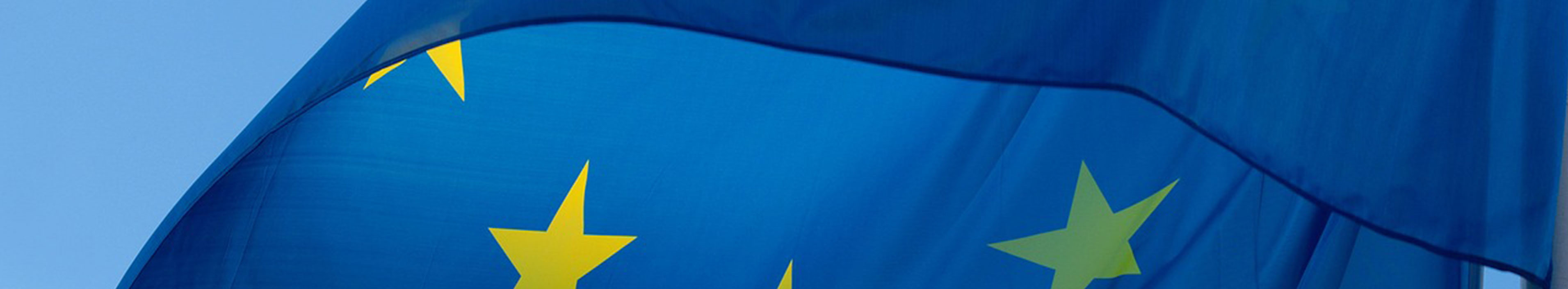 Europäische Flagge.