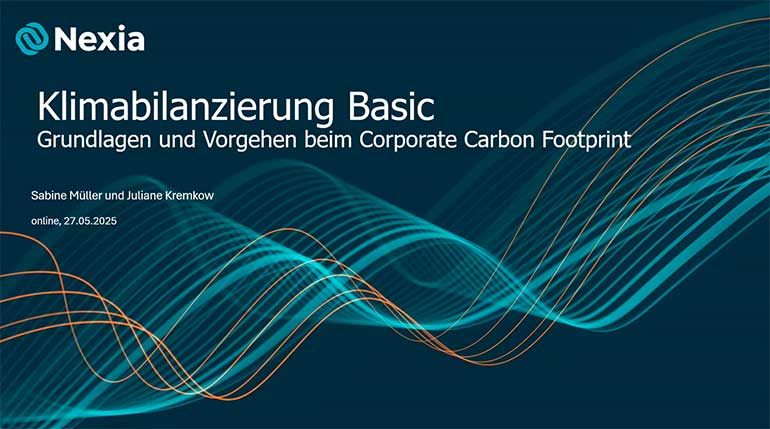 Webinar: Klimabilanzierung Basic - Grundlagen & Vorgehen beim Corporate Carbon Footprint (CCF)