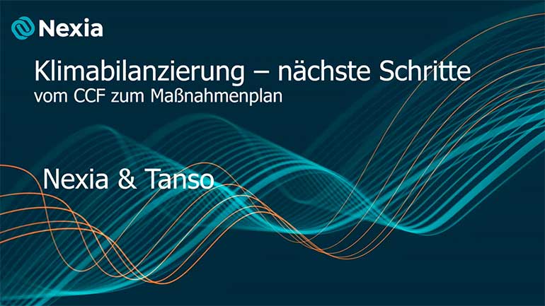 Webinar: Klimabilanzierung - Nächste Schritte: Vom CCF zum Maßnahmenplan