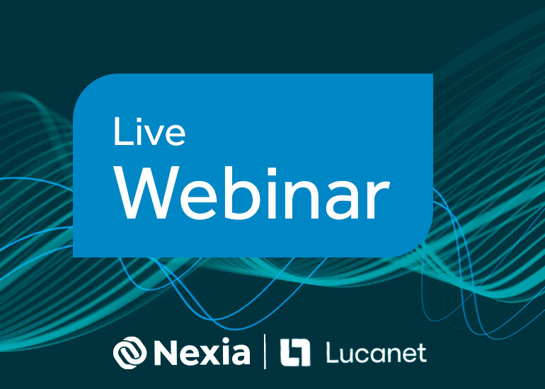 Live Webinar | Nexia und Lucanet